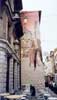 Comic wallpainting