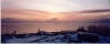 A winter view, seconds before sunset.